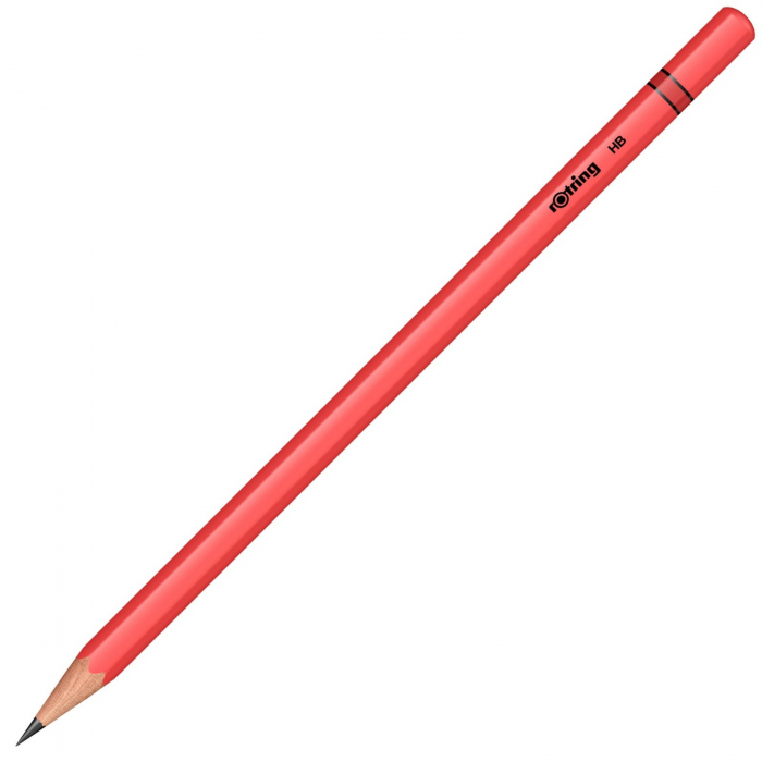 Creion Grafit Neon Orange HB Rotring [2]