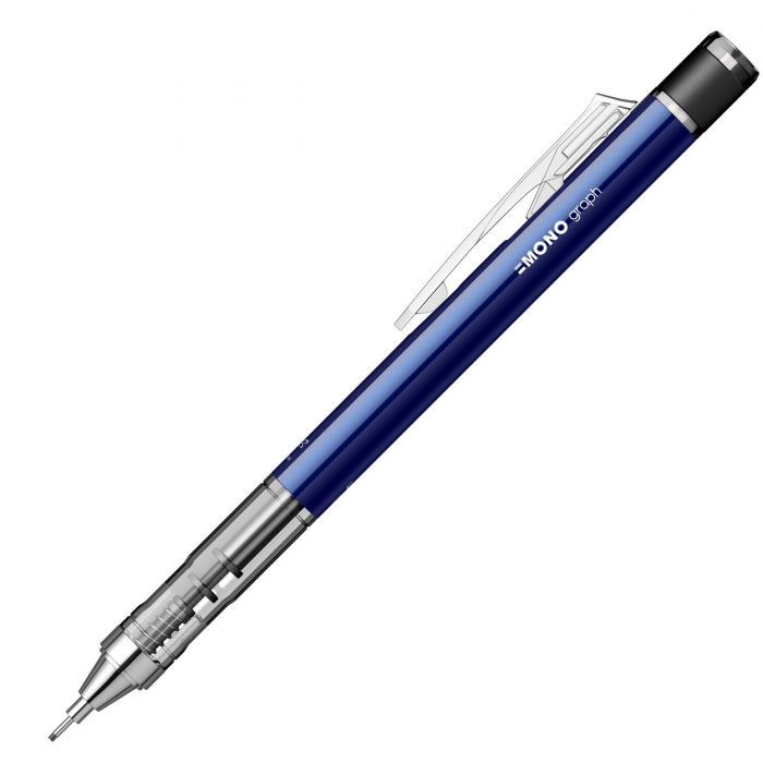 Creion mecanic 0.5 mm Mono Graph Blue Tombow [3]