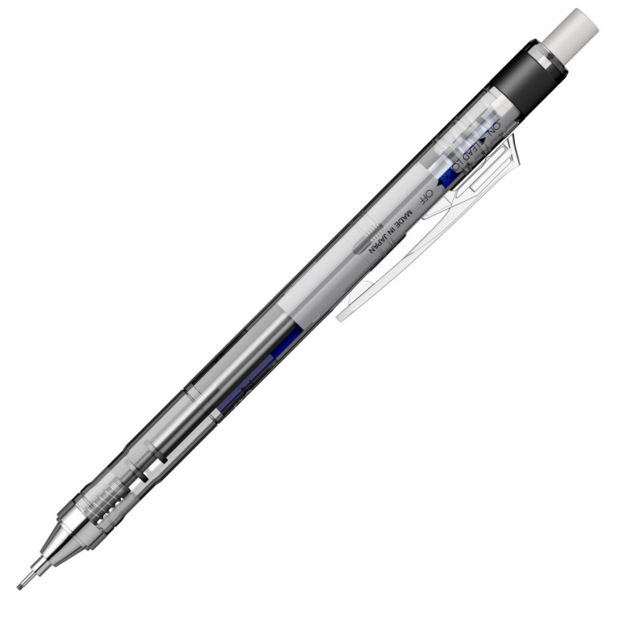 Creion mecanic 0.5 mm Mono Graph White-Blue-Black Tombow [6]
