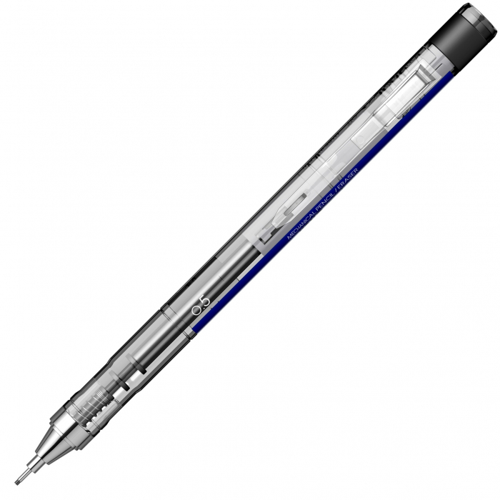 Creion mecanic 0.5 mm Mono Graph White-Blue-Black Tombow [9]