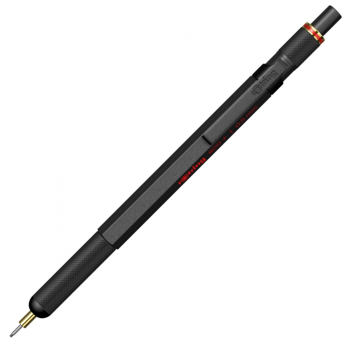 Creion Mecanic Rotring 800+ Black 0.5,  Rotring [5]