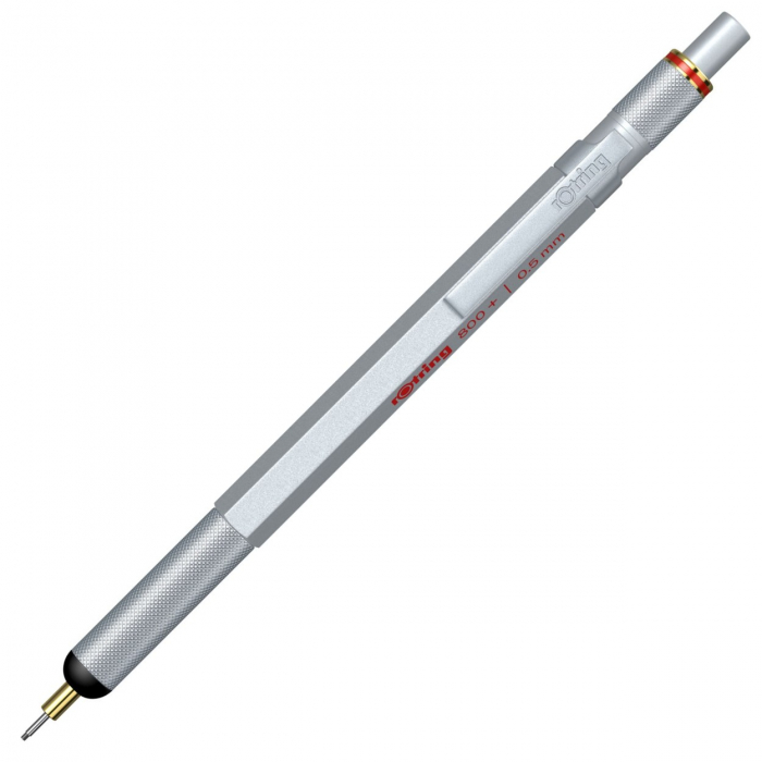 Creion Mecanic Rotring 800+ Silver 0.5,  Rotring [4]