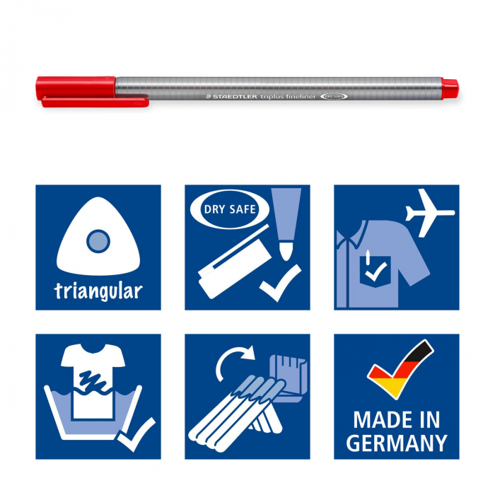 Set Finelinere Triplus 48 culori Staedtler [5]