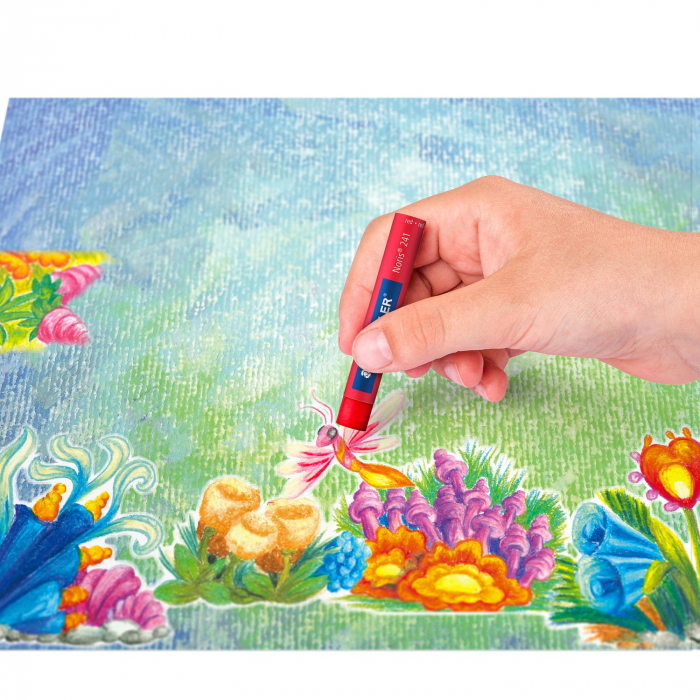 Creioane colorate pe baza de ulei 12/set  Noris Staedtler [4]
