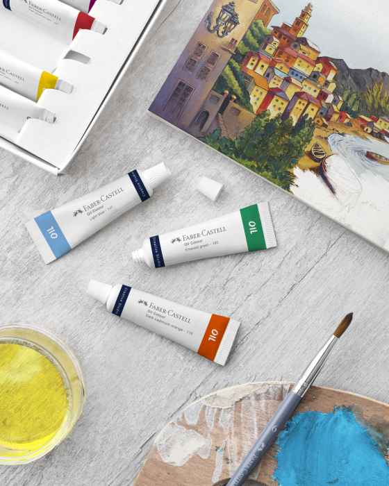 Culori Uleiuri 12 culori 20ml Faber-Castell [3]