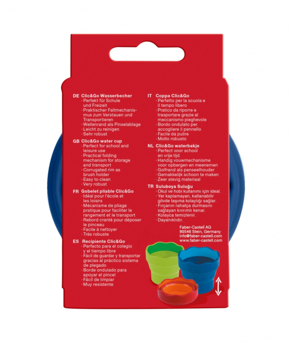 Cutie Apa Click&Go Blue, Faber-Castell [4]
