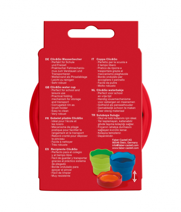 Cutie Apa Click&Go Red, Faber-Castell [4]