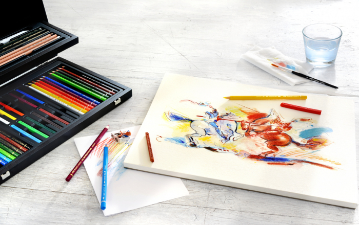 Cutie Lemn Art&Graphic 54 Buc Compendium, Faber-Castell [3]
