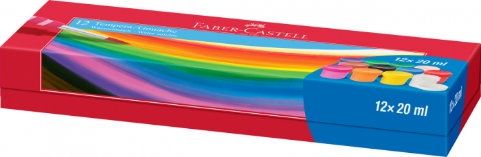 Guase 12 Culori 20 ml, Faber-Castell [2]