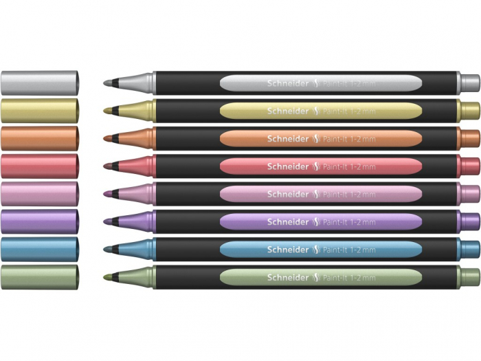 Set 8x Liner metalic Paint-It 020 1-2 mm, Schneider [3]