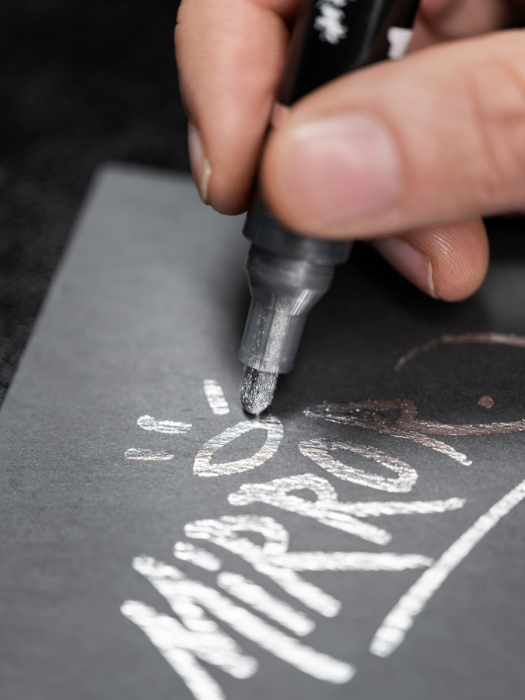 Marker Acrilic Multimark cul 551 Efect Oglinda in blister, Faber-Castell [6]