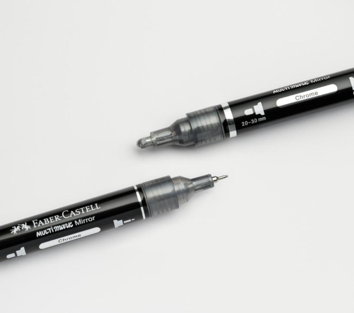 Marker Acrilic Multimark cul 551 Efect Oglinda in blister, Faber-Castell [4]