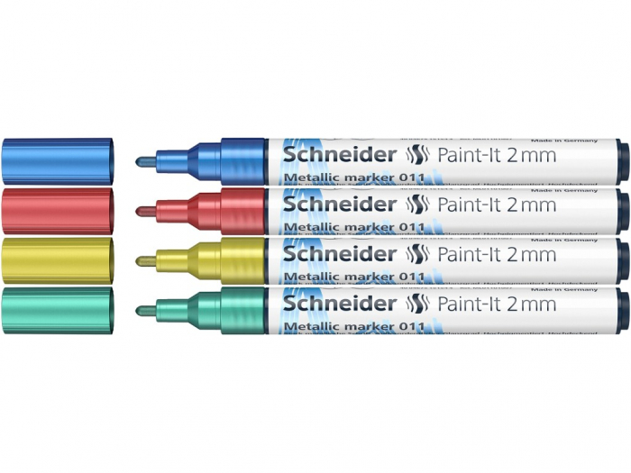 Set 4x Marker metalic Paint-It 011 2 mm Set 2, Schneider [3]