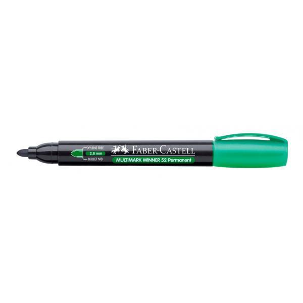 Marker Permanent Varf Rotund Multimark Winner 52 Faber-Castell (4 culori disponibile) [2]