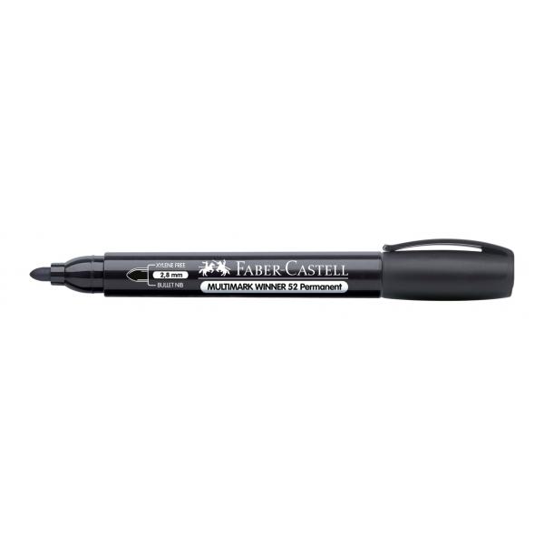 Marker Permanent Varf Rotund Multimark Winner 52 Faber-Castell (4 culori disponibile) [2]