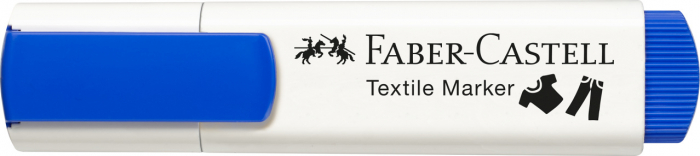 Marker Textil Albastru Faber-Castell [2]