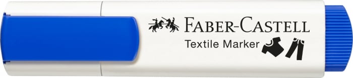 Marker Textil Albastru Faber-Castell [5]