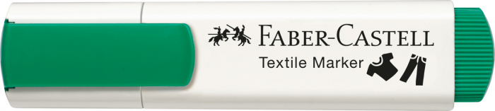 Marker Textil Verde Faber-Castell [2]