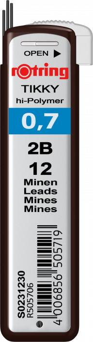 Mine grafit 0.7 2B Rotring [5]
