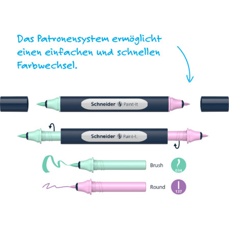 Paint-It 040 TwinMarker Set Complet, Schneider [10]