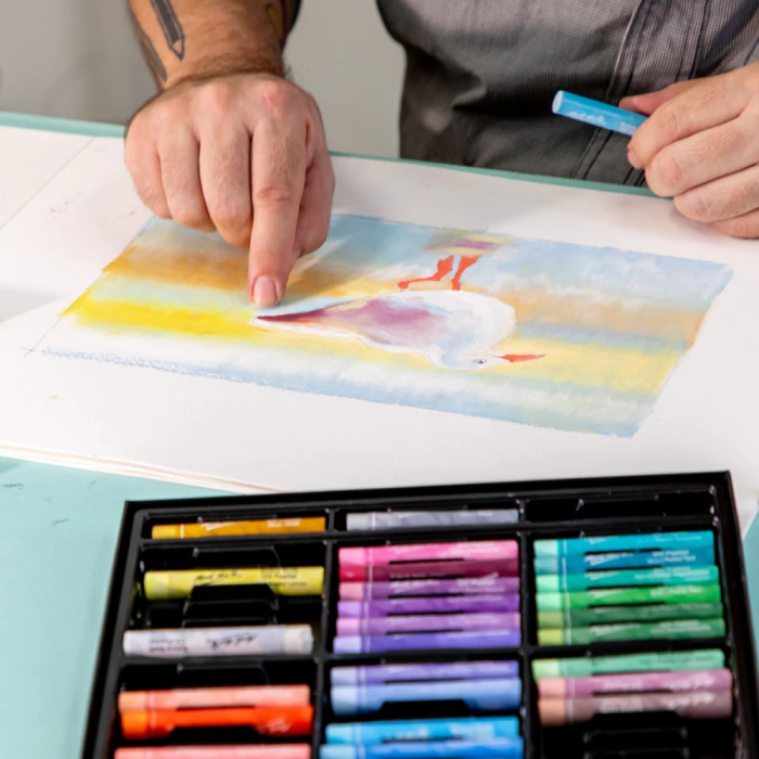 Pastel ulei extra fin nuanțe pastelate Mont Marte 26 buc/set [5]