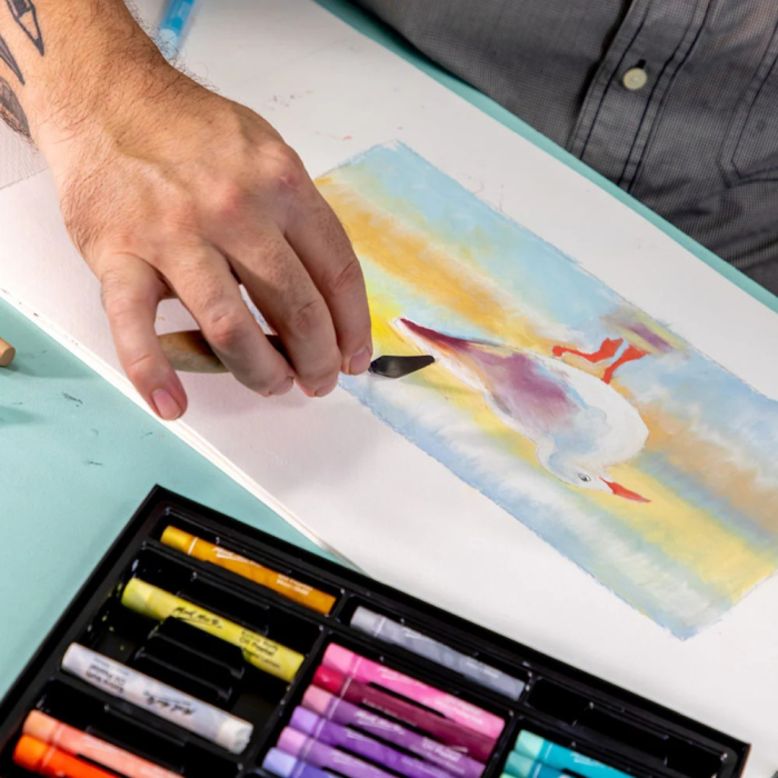 Pastel ulei extra fin nuanțe pastelate Mont Marte 26 buc/set [6]