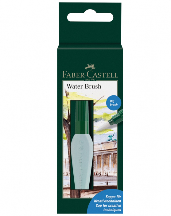 Pensula cu Rezervor Apa varf Broad, Faber-Castell [3]