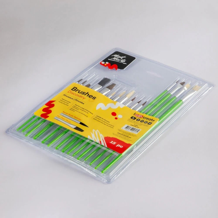 Pensule Studio Artist 15 buc/set, Mont Marte [3]