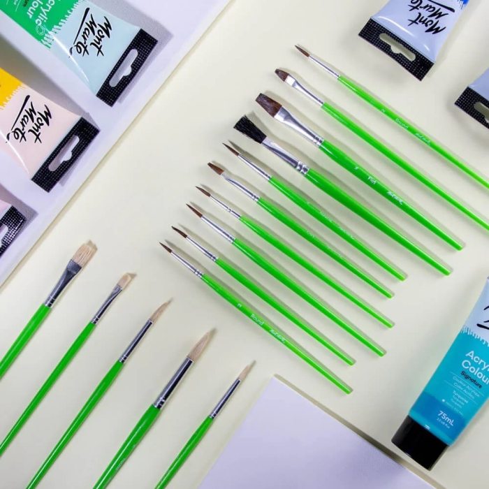 Pensule Studio Artist 15 buc/set, Mont Marte [4]