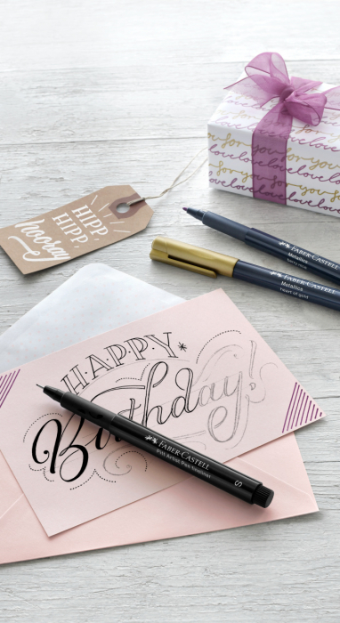 PITT ARTIST PEN CALIGRAFIC STARTER SET FABER-CASTELL [3]