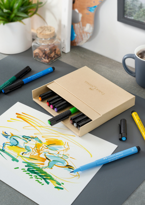 Pitt Artist Pen Cutie Studio 12 buc, 2024, Faber-Castell [2]