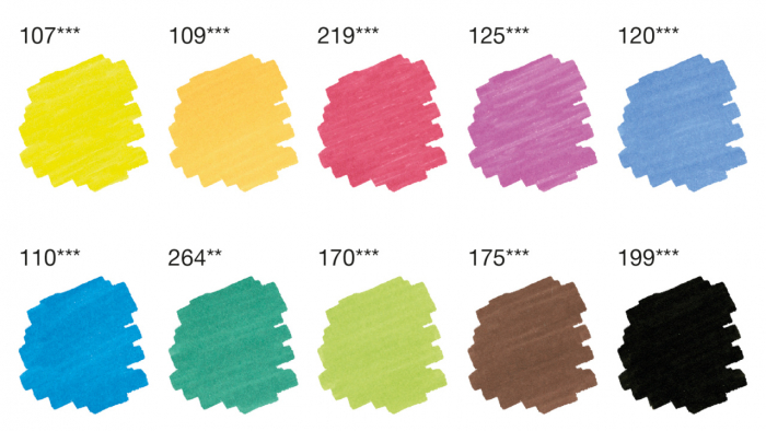 Pitt Artist Pen Dual Marker Set 10 buc. Faber-Castell [5]
