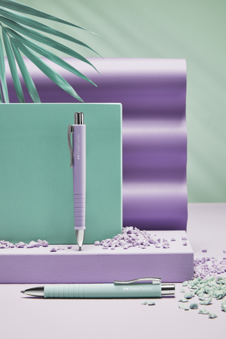 Pix cu mecanism GRIP LILA Poly Ball Faber-Castell [3]
