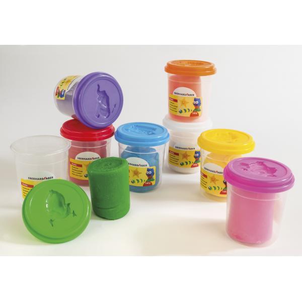 PLASTILINA MODELAJ 4 CULORI SPECIALE X 140G EberhardFaber [2]