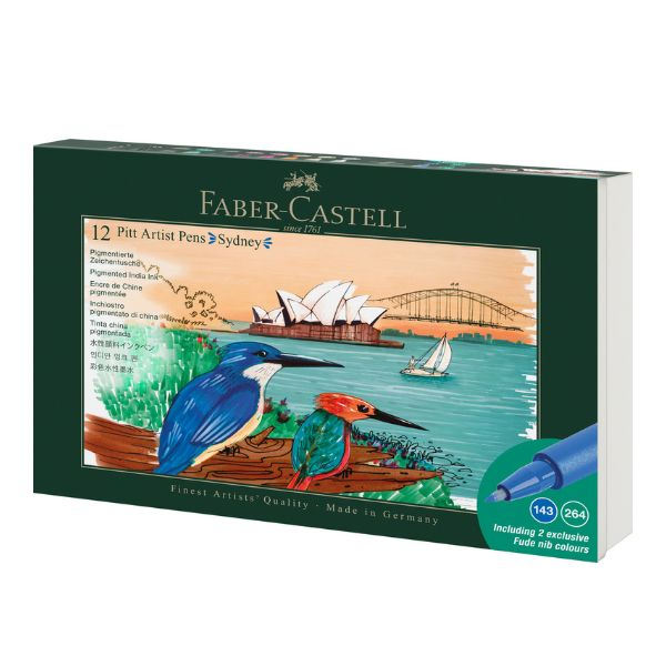 Set 12 Markere Pitt Artist Pen, Cities Edition: Sydney, Faber-Castell [1]