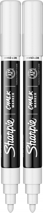 Set 2 Markere Sharpie Creta Lichida Alba Sharpie [5]