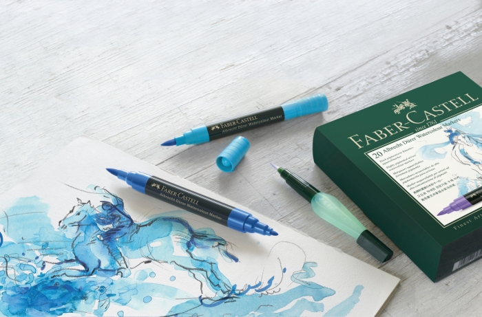 Set 20 Markere Solubile Albrecht Durer Faber-Castell [4]