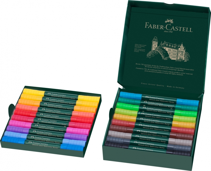 Set 20 Markere Solubile Albrecht Durer Faber-Castell [2]
