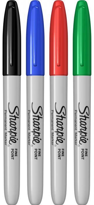 Set 4 Markere Permanente Sharpie [2]