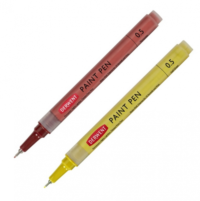 Set 5 buc Liner Derwent Professional, 0.5 mm, suprafete multiple, culori mate, var 1 [2]