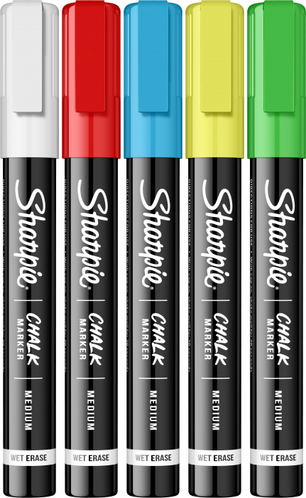 Set 5 Markere Creta Lichida, Sharpie [2]