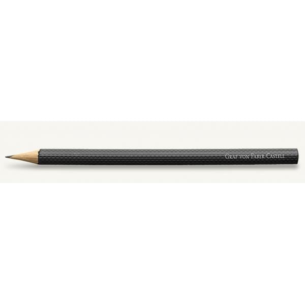 Creioane Guilloche Lungi Negru Set 6 Buc Graf Von Faber Castell [2]