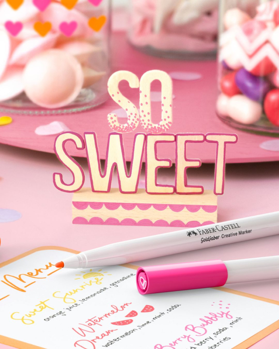 Set 6 Markere Creative Goldfaber Sweet Moments, Faber-Castell [3]