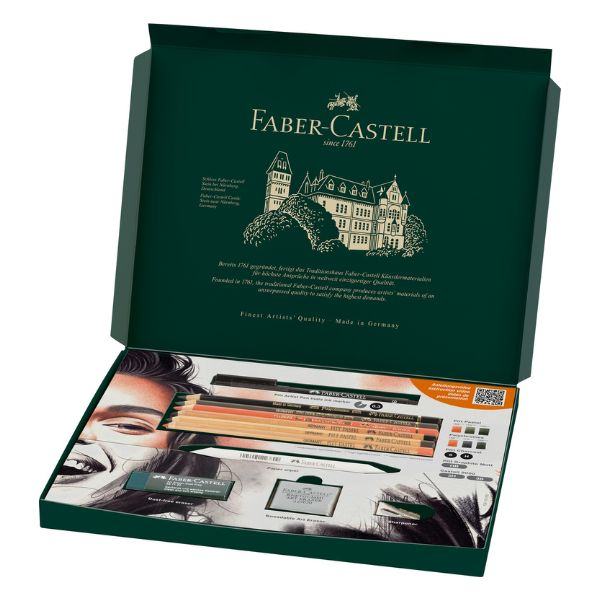Set Artă Discovery Desen Uscat, 17 Piese, Faber-Castell [2]