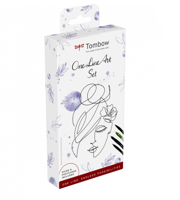 Set Caligrafie 8 piese Watercoloring Sketching, Tombow [2]