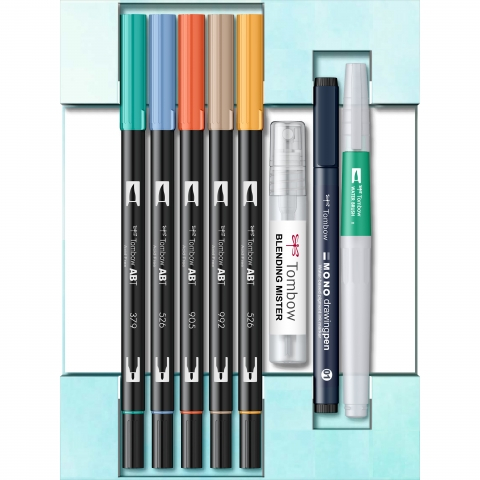 Set Watercoloring Set Seaside, Tombow [2]