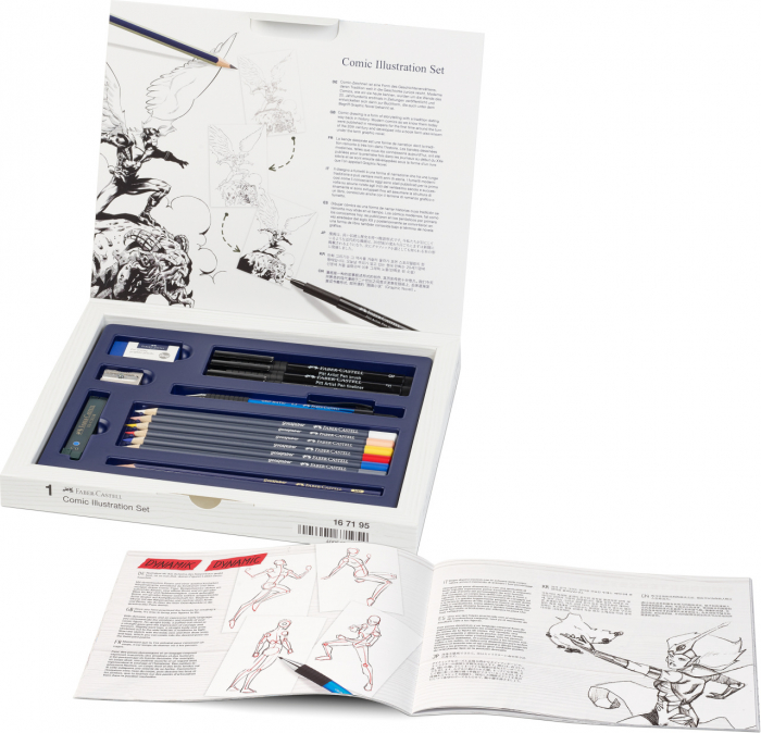 Set Comic Illustration 15 Piese Faber-Castell [3]