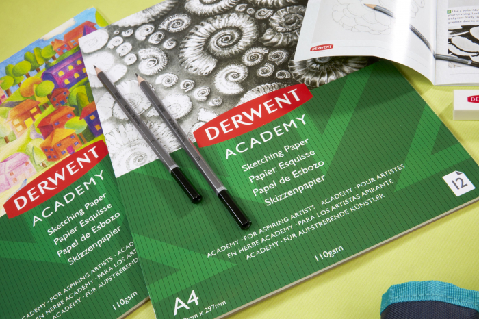 SET CREIOANE COLORATE 17 piese  DERWENT ACADEMY [4]