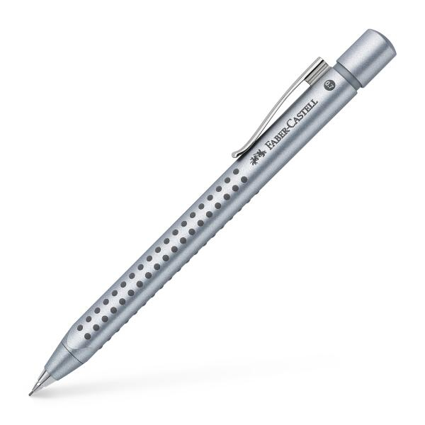 Set Creion Mecanic 0.7mm + Pix Grip 2011 Argintiu, Faber-Castell [3]