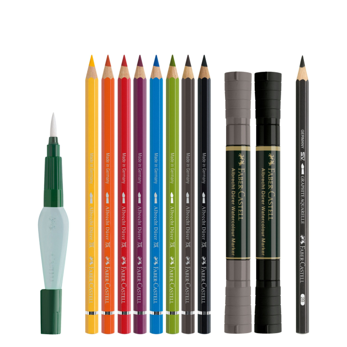 Set Discovery Watercolour Faber-Castell – 12 Produse pentru Tehnici de Acuarela, Albrecht Durer, [3]